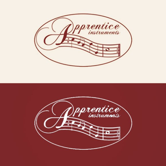 a logo for a music company.