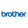 a blue brother logo on a green background.