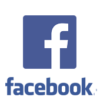 the facebook logo.
