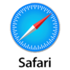 a compass with the word safari on it.