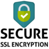 the secure logo with a shield and a check mark.