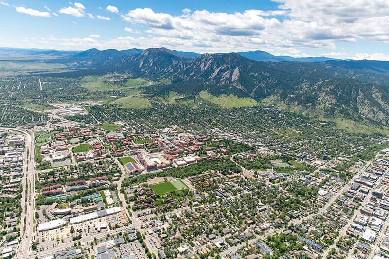 Aerial-View-Of-Boulder-County