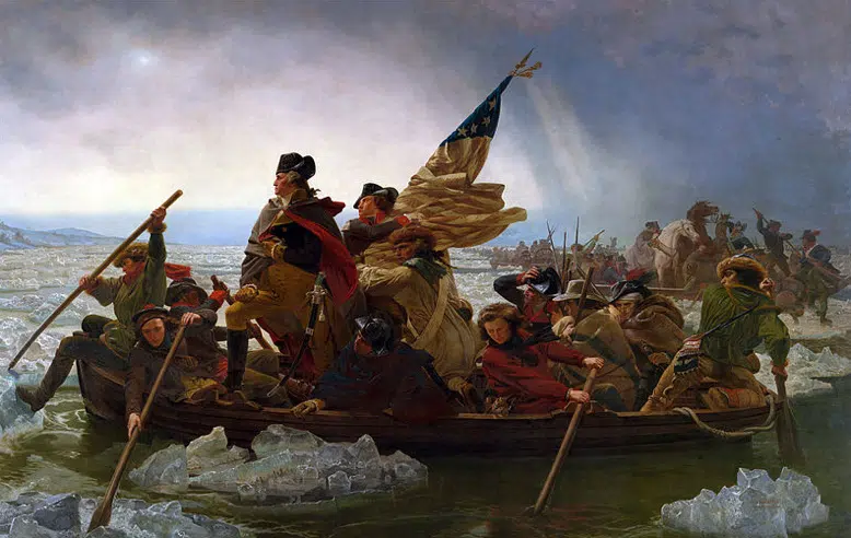 Washington Crossing the Delaware, by Emanuel Leutze