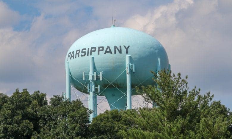Parsippany-Troy Hills Township Water Tower 07054