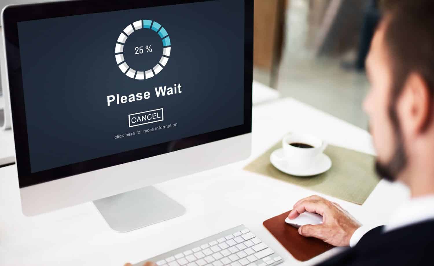 Laptop stuck on "Please Wait" screen