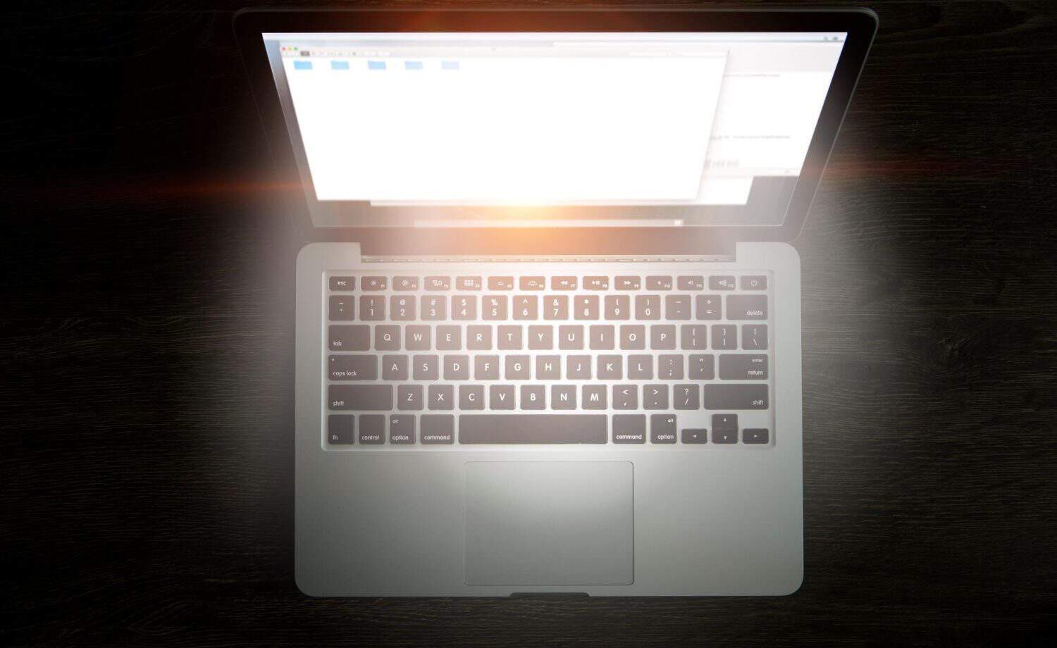 A laptop that is super-bright