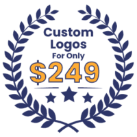 Logo-Design-Prices-249-Dollars-Laurel-Seal